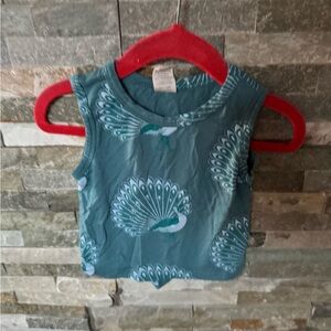 Kate Quinn 3-6 Peacock Tank Top
